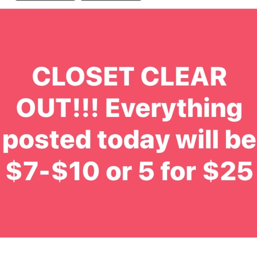 HUGE SALE